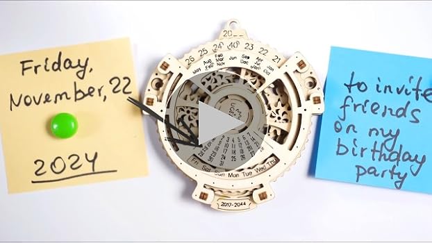 UGears ユーギアーズ デートナビゲーター カレンダー n5ksbvb Amazon | Ugears カレンダー デートナビゲーター 木製パズル